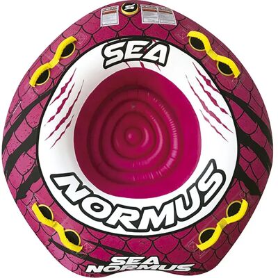 Seachoice Jouet Aquatique Tractable Sea Normus Pink 1-4 Places unisex - Publicité Seachoice Jouet Aquatique Tractable Sea Normus Pink 1-4 Places unisex - Publicité