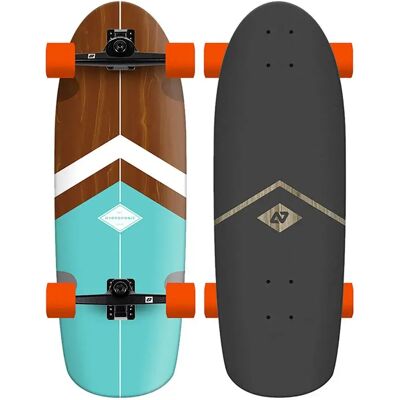Hydroponic Surfskate Rounded 30´´ Classic 3.0 Turquoise 10 Pouces unisex - Publicité Hydroponic Surfskate Rounded 30´´ Classic 3.0 Turquoise 10 Pouces unisex - Publicité