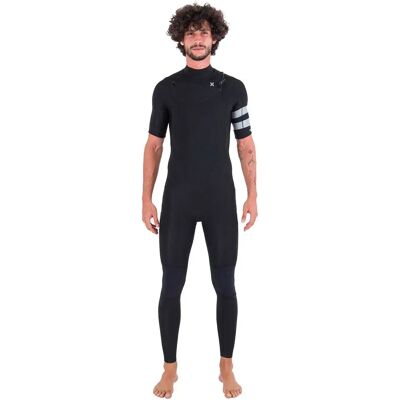 Hurley Combinaison En Néoprène à Manches Courtes Avec Fermeture éclair Sur La Poitrine Advant 2/2 Mm Black LT Homme - Publicité Hurley Combinaison En Néoprène à Manches Courtes Avec Fermeture éclair Sur La Poitrine Advant 2/2 Mm Black LT Homme - Publicité
