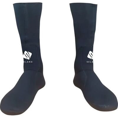 Seland Chaussons De Plongée Logo High Neoprene Black EU 37-38 unisex - Publicité Seland Chaussons De Plongée Logo High Neoprene Black EU 37-38 unisex - Publicité