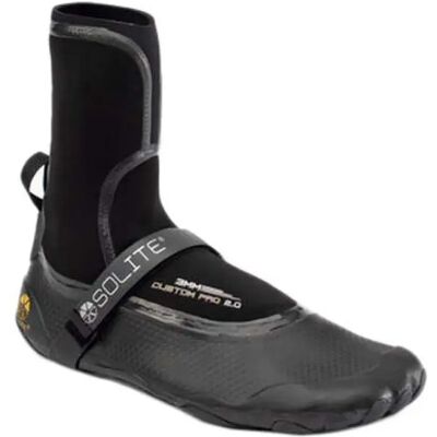 Solite Custom Pro 2.0 Bottines - Noir - Équipement de Surf - Publicité Solite Custom Pro 2.0 Bottines - Noir - Équipement de Surf - Publicité