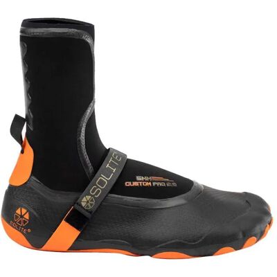 Solite Chaussons De Plongée Custom Pro 2.0 5 Mm Orange / Black EU 42 unisex - Publicité Solite Chaussons De Plongée Custom Pro 2.0 5 Mm Orange / Black EU 42 unisex - Publicité