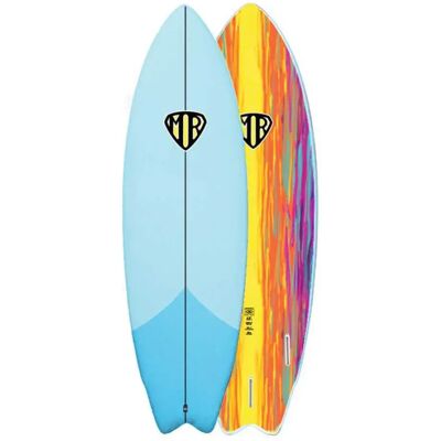 Ocean & Earth Planche De Surf Mr Flame Epoxy Super Twin 5´6´´ Blue 167.6 cm unisex - Publicité Ocean & Earth Planche De Surf Mr Flame Epoxy Super Twin 5´6´´ Blue 167.6 cm unisex - Publicité