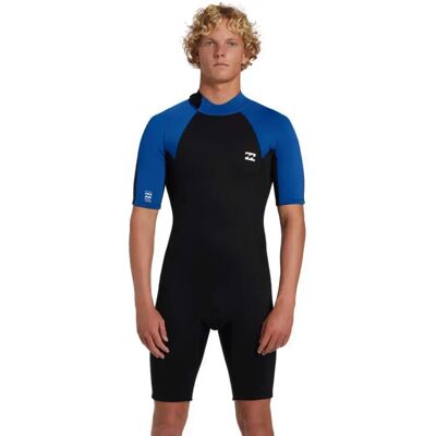 Billabong Shorty à Manches Courtes Avec Fermeture éclair Dans Le Dos Foil 2/2 Mm Mid Blue M Homme - Publicité Billabong Shorty à Manches Courtes Avec Fermeture éclair Dans Le Dos Foil 2/2 Mm Mid Blue M Homme - Publicité