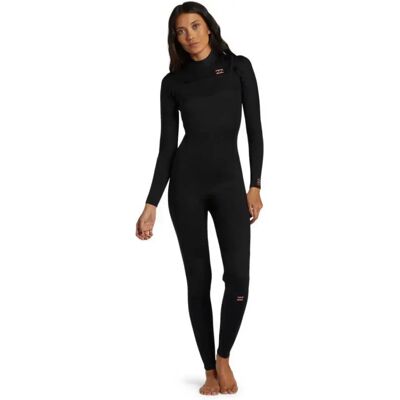 Billabong Combinaison En Néoprène à Manches Longues Et Fermeture éclair Sur La Poitrine Pour Femme Foil 3/2 Mm Black M Femme - Publicité Billabong Combinaison En Néoprène à Manches Longues Et Fermeture éclair Sur La Poitrine Pour Femme Foil 3/2 Mm Black M Femme - Publicité