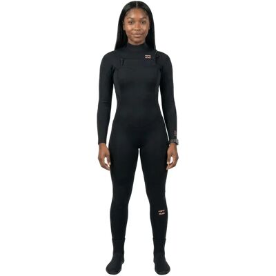 Billabong Combinaison En Néoprène à Manches Longues Et Fermeture éclair Sur La Poitrine Pour Femme Foil Gbs 4/3 Mm Black S Femme - Publicité Billabong Combinaison En Néoprène à Manches Longues Et Fermeture éclair Sur La Poitrine Pour Femme Foil Gbs 4/3 Mm Black S Femme - Publicité