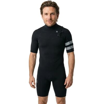 Hurley Shorty à Manches Courtes Avec Fermeture éclair Devant Air 2/2 Mm Black M Homme - Publicité Hurley Shorty à Manches Courtes Avec Fermeture éclair Devant Air 2/2 Mm Black M Homme - Publicité