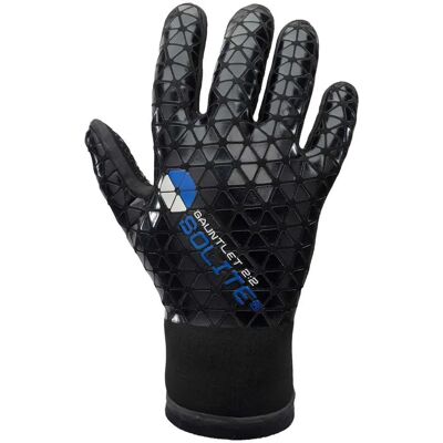 Solite Gants 2/2 Gauntlet Neoprene Black XS Homme,Femme - Publicité Solite Gants 2/2 Gauntlet Neoprene Black XS Homme,Femme - Publicité