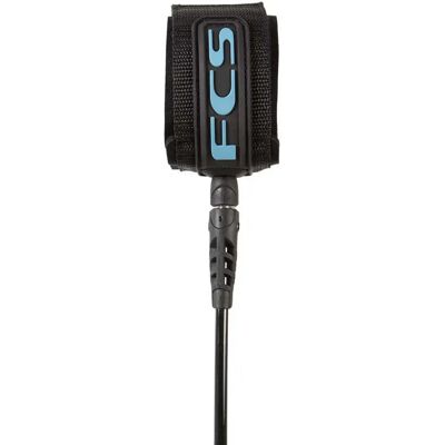 Fcs Leash De Surf 6´ Comp Classic Tranquil Blue / Black One Size unisex - Publicité Fcs Leash De Surf 6´ Comp Classic Tranquil Blue / Black One Size unisex - Publicité
