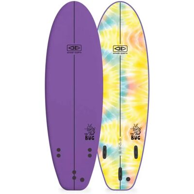Ocean & Earth Planche De Surf The Bug 6´0´´ Purple 182.9 cm unisex - Publicité Ocean & Earth Planche De Surf The Bug 6´0´´ Purple 182.9 cm unisex - Publicité