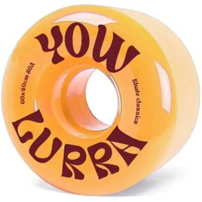 Yow Roue Lurra Mustard Shr 60 mm/80A unisex - Publicité Yow Roue Lurra Mustard Shr 60 mm/80A unisex - Publicité