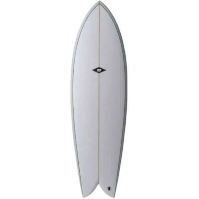 Nsp Planche De Surf Elements Double Vision 6´2 White 187.9 cm unisex - Publicité Nsp Planche De Surf Elements Double Vision 6´2 White 187.9 cm unisex - Publicité