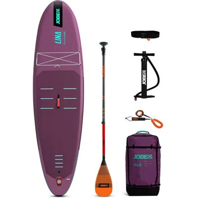 Jobe Ensemble De Paddle Surf Gonflable Aero 10´0´´ Lina 305 cm unisex - Publicité Jobe Ensemble De Paddle Surf Gonflable Aero 10´0´´ Lina 305 cm unisex - Publicité