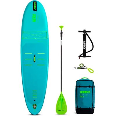 Jobe Ensemble De Paddle Surf Gonflable Aero 10´6´´ Black 320 cm unisex - Publicité Jobe Ensemble De Paddle Surf Gonflable Aero 10´6´´ Black 320 cm unisex - Publicité