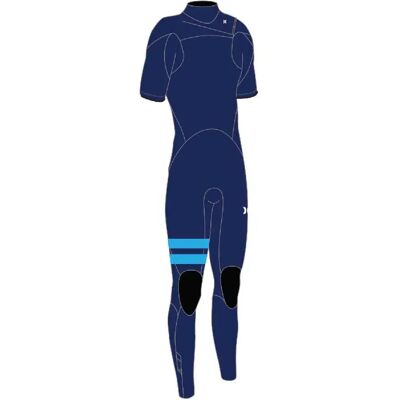 Hurley Combinaison En Néoprène à Manches Courtes Avec Fermeture éclair Sur La Poitrine Advantage Plus 2/2 Mm Loyal Blue XS Homme - Publicité Hurley Combinaison En Néoprène à Manches Courtes Avec Fermeture éclair Sur La Poitrine Advantage Plus 2/2 Mm Loyal Blue XS Homme - Publicité