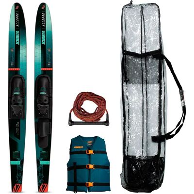 Jobe Ensemble De Skis Nautiques Allegre 67´´ Combo Package Atlantic Green EU 36-47 unisex - Publicité Jobe Ensemble De Skis Nautiques Allegre 67´´ Combo Package Atlantic Green EU 36-47 unisex - Publicité
