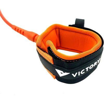 Victory Leash De Surf 9´ Pro 7mm Stainless Steel Double Swivel Matt Orange One Size unisex - Publicité Victory Leash De Surf 9´ Pro 7mm Stainless Steel Double Swivel Matt Orange One Size unisex - Publicité