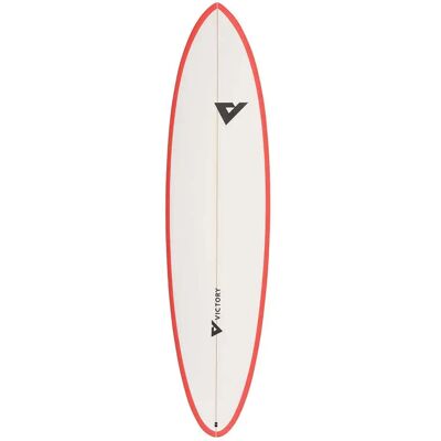 Victory Planche De Surf Midlength Epoxy 7´4 Matt Red 223.51 cm unisex - Publicité Victory Planche De Surf Midlength Epoxy 7´4 Matt Red 223.51 cm unisex - Publicité