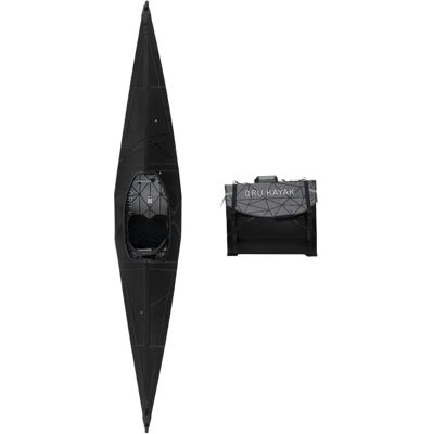 Oru Kayak Kayak Pliable Bay St Black / Black 373 x 64 cm unisex - Publicité Oru Kayak Kayak Pliable Bay St Black / Black 373 x 64 cm unisex - Publicité