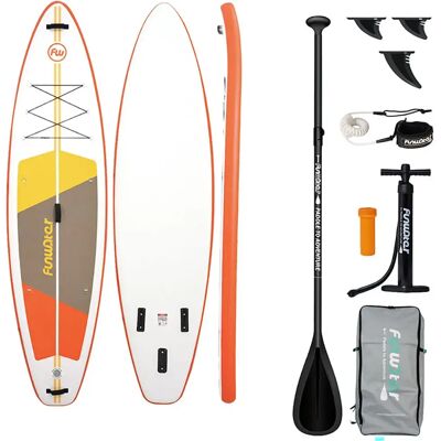 Funwater Ensemble De Paddle Surf Gonflable Supfw69b Orange / White One Size unisex - Publicité Funwater Ensemble De Paddle Surf Gonflable Supfw69b Orange / White One Size unisex - Publicité