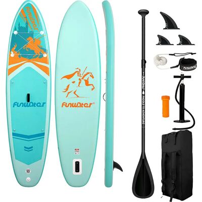 Funwater Ensemble De Paddle Surf Gonflable Supfw70a Multicolor One Size unisex - Publicité Funwater Ensemble De Paddle Surf Gonflable Supfw70a Multicolor One Size unisex - Publicité