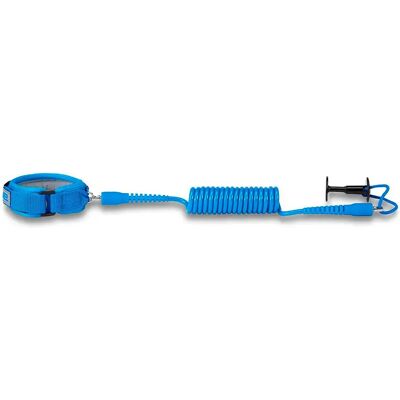 Dakine Leash De Surf Coiled Bicep 120x0.65 Cm Blue 4´ unisex - Publicité Dakine Leash De Surf Coiled Bicep 120x0.65 Cm Blue 4´ unisex - Publicité