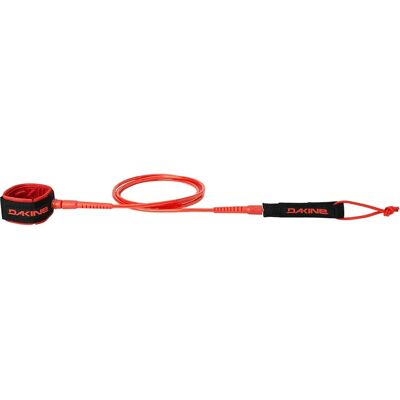 Dakine Leash De Surf Kanui Team 6´ 1/4´´ T2 Flame Scarlet One Size unisex - Publicité Dakine Leash De Surf Kanui Team 6´ 1/4´´ T2 Flame Scarlet One Size unisex - Publicité
