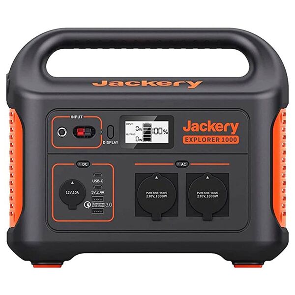 Jackery Explorer 1000 Eu Portable Power Station Argenté