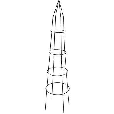 Louis Moulin Tipis haut anthracite - 40x150 cm - Acier époxy - Publicité Louis Moulin Tipis haut anthracite - 40x150 cm - Acier époxy - Publicité