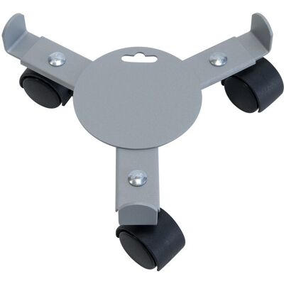 Louis Moulin Roule plante extensible gris alu - 27-37 cm - Acier époxy - Publicité Louis Moulin Roule plante extensible gris alu - 27-37 cm - Acier époxy - Publicité