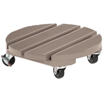 Jany Roul'bac - avec couleur - diamètre 30 cm - taupe - Made in France - Publicité Jany Roul'bac - avec couleur - diamètre 30 cm - taupe - Made in France - Publicité