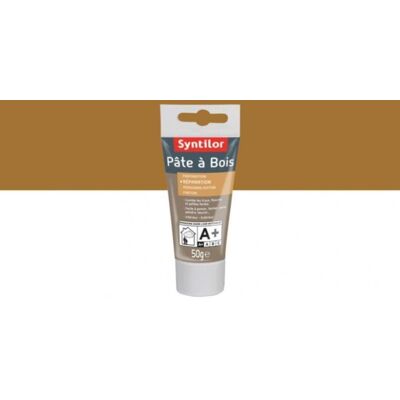 Pâte à bois SYNTILOR, chêne clair, 50 g - Publicité Pâte à bois SYNTILOR, chêne clair, 50 g - Publicité