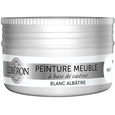 Peinture meuble et boiserie Caséine LIBERON blanc albâtre mat 75 ml - Publicité Peinture meuble et boiserie Caséine LIBERON blanc albâtre mat 75 ml - Publicité