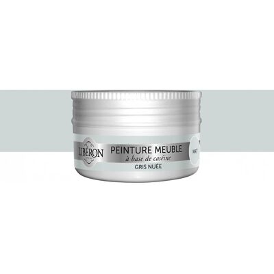 Peinture meuble et boiserie Caséine LIBERON gris nuée mat 75 ml - Publicité Peinture meuble et boiserie Caséine LIBERON gris nuée mat 75 ml - Publicité