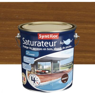 Saturateur Ultra protect SYNTILOR, teck, mat 2.5 l - Publicité Saturateur Ultra protect SYNTILOR, teck, mat 2.5 l - Publicité