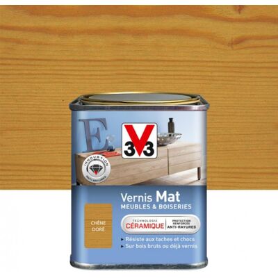 V33 - 0.25L - Chêne Doré - Mat - Paint - Publicité V33 - 0.25L - Chêne Doré - Mat - Paint - Publicité
