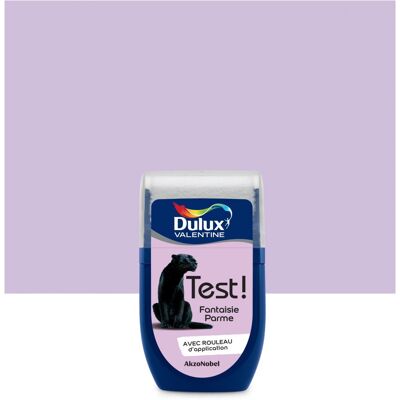 DULUX VALENTINE Échantillon de peinture satinée Parma - Testeur - Publicité DULUX VALENTINE Échantillon de peinture satinée Parma - Testeur - Publicité