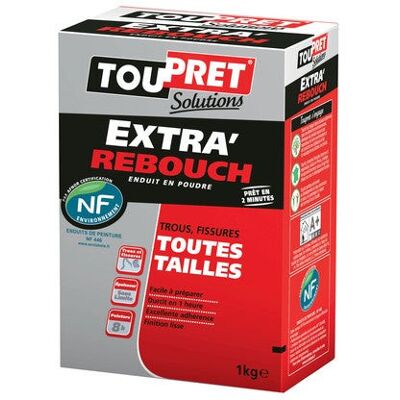 TOUPRET Garnissage mural/au plafond - Intérieur, 1kg, Prise rapide - Publicité TOUPRET Garnissage mural/au plafond - Intérieur, 1kg, Prise rapide - Publicité