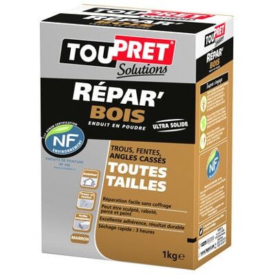 Toupret Revêtement de réparation - Marron - 1L - Revêtement de réparation - Publicité Toupret Revêtement de réparation - Marron - 1L - Revêtement de réparation - Publicité