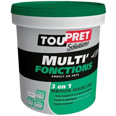 TOUPRET Enduit Multifonction - Intérieur - 1,25 kg - Publicité TOUPRET Enduit Multifonction - Intérieur - 1,25 kg - Publicité