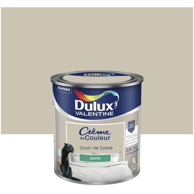 Peinture Satinée Beige Grain de Sable Dulux Valentine - Peinture - Publicité Peinture Satinée Beige Grain de Sable Dulux Valentine - Peinture - Publicité
