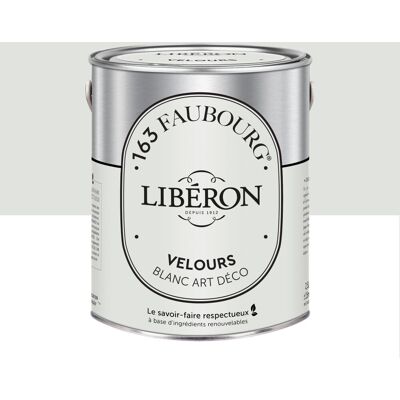 LIBERON Peinture blanc art déco multisupport 163 faubourg LIBÉRON velours 2.5 l - Publicité LIBERON Peinture blanc art déco multisupport 163 faubourg LIBÉRON velours 2.5 l - Publicité