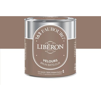 LIBERON Peinture brun bateleur multisupport 163 faubourg LIBÉRON velours 0.5 l - Publicité LIBERON Peinture brun bateleur multisupport 163 faubourg LIBÉRON velours 0.5 l - Publicité