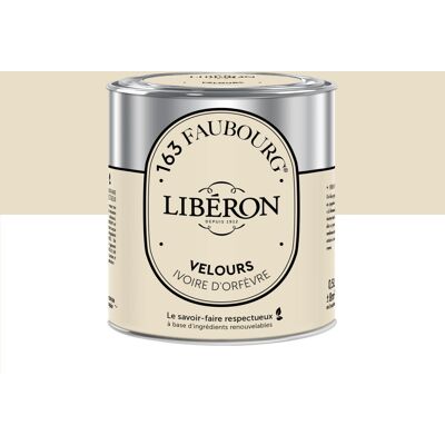 LIBERON Peinture ivoire d'orfèvre multisupport 163 faubourg LIBÉRON velours 0.5 l - Publicité LIBERON Peinture ivoire d'orfèvre multisupport 163 faubourg LIBÉRON velours 0.5 l - Publicité