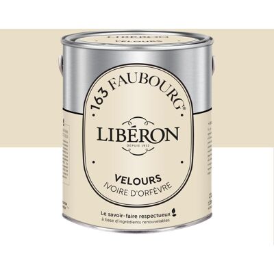 LIBERON Peinture ivoire d'orfèvre multisupport 163 faubourg LIBÉRON velours 2.5 l - Publicité LIBERON Peinture ivoire d'orfèvre multisupport 163 faubourg LIBÉRON velours 2.5 l - Publicité