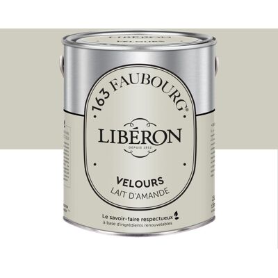 LIBERON Peinture lait d'amande multisupport 163 faubourg LIBÉRON velours 2.5 l - Publicité LIBERON Peinture lait d'amande multisupport 163 faubourg LIBÉRON velours 2.5 l - Publicité