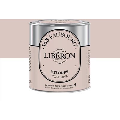 LIBERON Peinture rose diva multisupport 163 faubourg LIBÉRON velours 0.5 l - Publicité LIBERON Peinture rose diva multisupport 163 faubourg LIBÉRON velours 0.5 l - Publicité