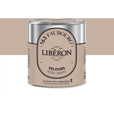 LIBERON Peinture rose liberté multisupport 163 faubourg LIBÉRON velours 0.5 l - Publicité LIBERON Peinture rose liberté multisupport 163 faubourg LIBÉRON velours 0.5 l - Publicité