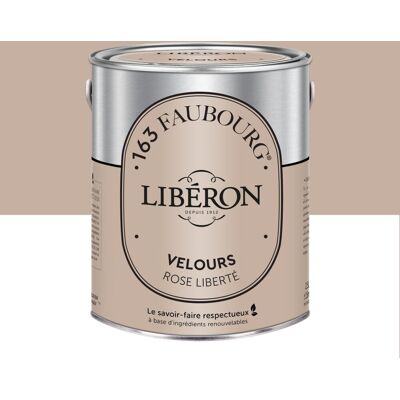 LIBERON Peinture rose liberté multisupport 163 faubourg LIBÉRON velours 2.5 l - Publicité LIBERON Peinture rose liberté multisupport 163 faubourg LIBÉRON velours 2.5 l - Publicité