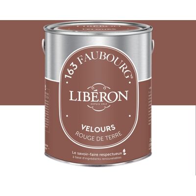 LIBERON Peinture rouge de terre multisupport 163 faubourg LIBÉRON velours 2.5 l - Publicité LIBERON Peinture rouge de terre multisupport 163 faubourg LIBÉRON velours 2.5 l - Publicité